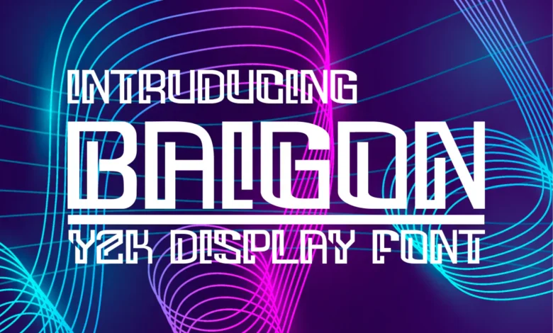 Baigon Display Music Font